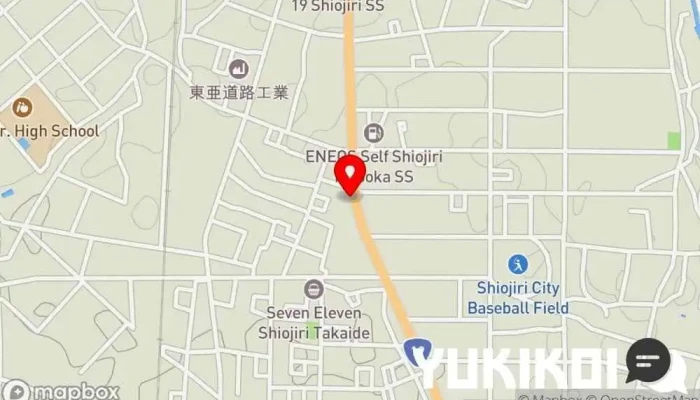 の地図 幸楽苑 塩尻広丘店 ラーメン屋, レストラン で 塩尻市