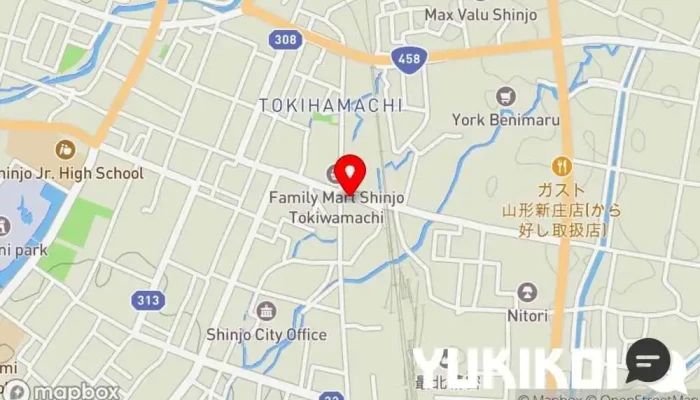の地図 彩宴 中華料理店 で 新庄市