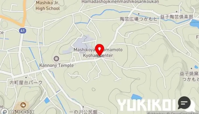 の地図 彩葉（イロハ） レストラン で 益子町