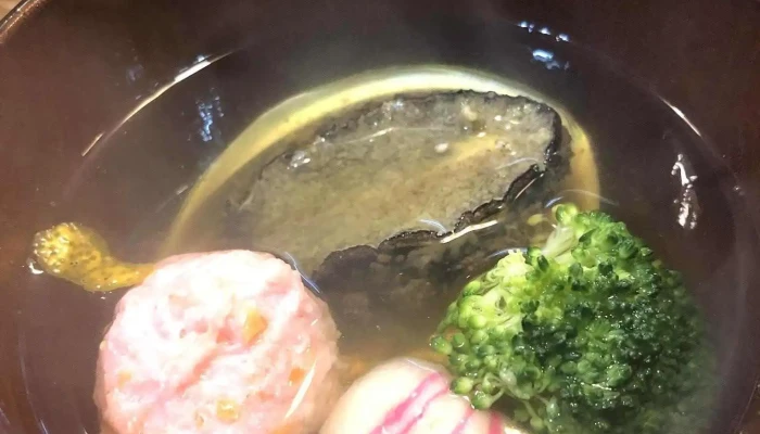 御食事処 小倉 -  味噌汁 - 萩市