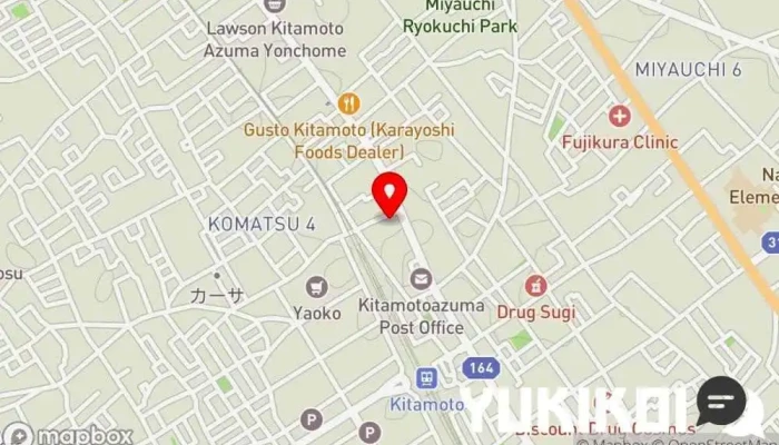 の地図 徳樹庵 北本店 ファミリー レストラン, 和食店, レストラン で 北本市