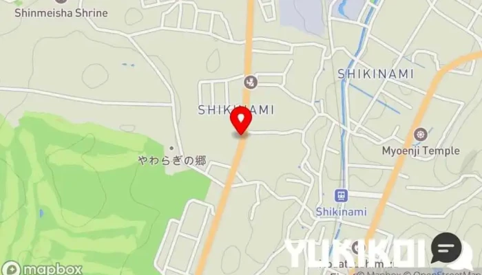 の地図 志お食堂 定食屋 で 宝達志水町