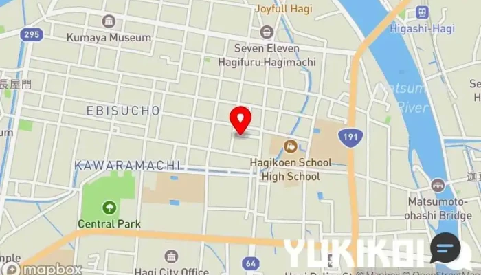の地図 慶州 「日本酒と生マッコリが好きになる店 萩の魚と肉」 居酒屋 で 萩市