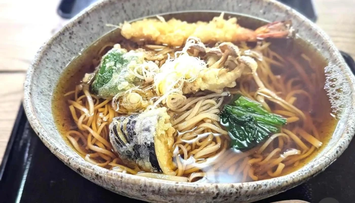 手打ちそば うえの -  蕎麦 - 益子町