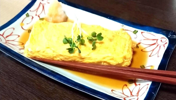 手打蕎麦 月夜野 守藏 -  卵焼き - みなかみ町