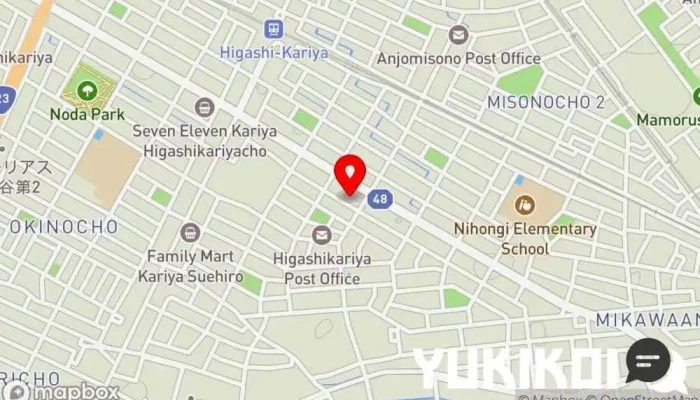 の地図 新握一番 東刈谷店 回転寿司店, テイクアウト寿司店 で 刈谷市