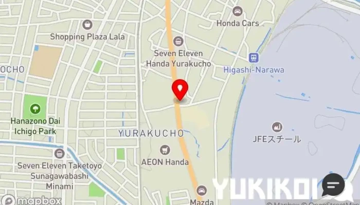 の地図 新時代 半田店 居酒屋, 宴会場, 鶏料理店, レストラン, 焼き鳥店 で 半田市