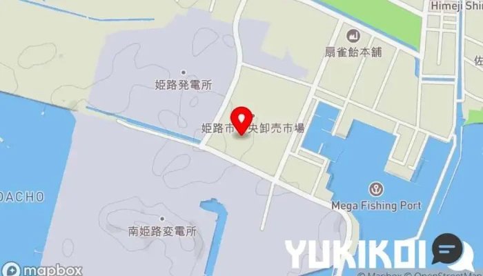 の地図 新竹三楽 シーフード・海鮮料理店 で 姫路市