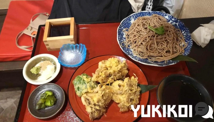 日本蕎麦 鴨鉄 -  麺 - 草津町