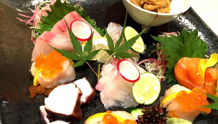 日本酒と魚串 松吉 -  刺身 - 草津市