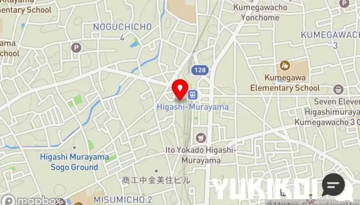 の地図 日高屋 東村山店 中華料理店, 定食屋, 居酒屋, ラーメン屋 で 東村山市
