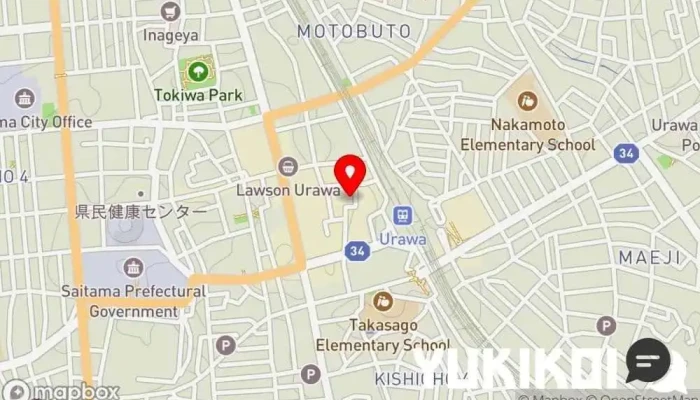 の地図 旨い魚と和食 個室居酒屋 -葵屋- 浦和西口店 居酒屋, 宴会場, 定食屋, 魚料理店, 鍋料理店, 和食店, モダン居酒屋レストラン, レストラン, シーフード・海鮮料理店, 寿司店 で さいたま市