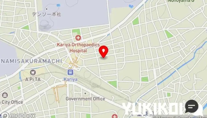の地図 旬彩 楽坐 和食店 で 刈谷市