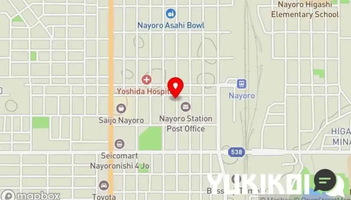 の地図 旬菜 いし田 居酒屋 で 名寄市