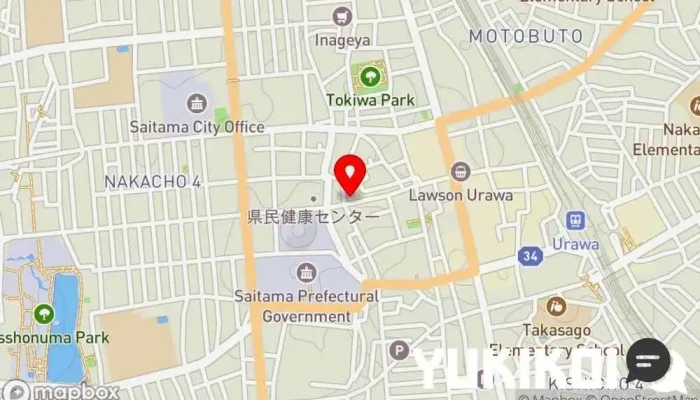 の地図 旬菜料理 でんご 居酒屋, 日本食材店, 和食店 で さいたま市