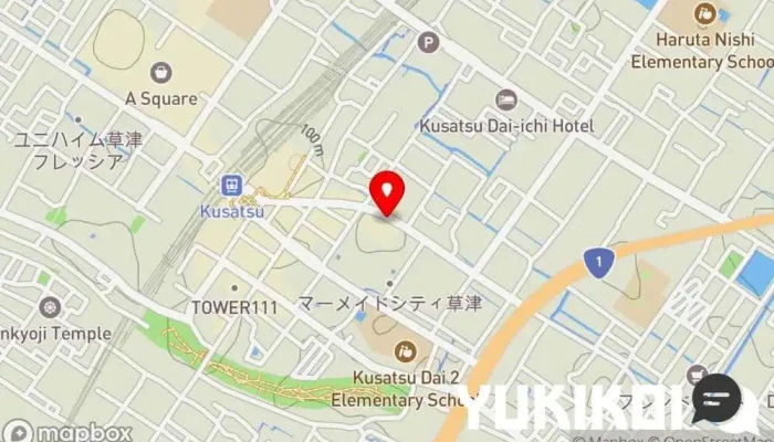 の地図 月の光 居酒屋, おばんざい料理店 で 草津市