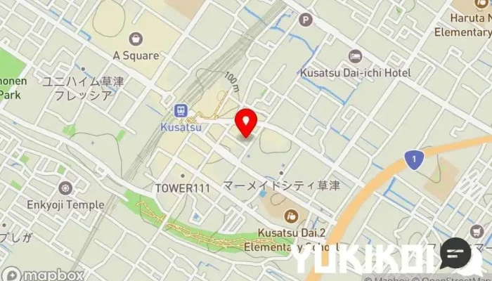の地図 朧 寿司店 で 草津市