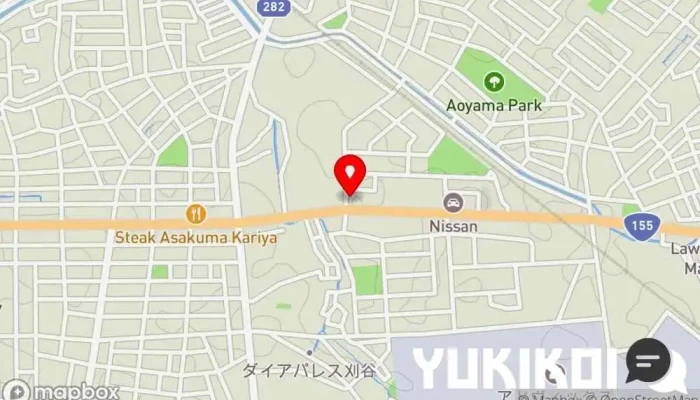 の地図 本丸亭 刈谷店 ラーメン屋 で 刈谷市