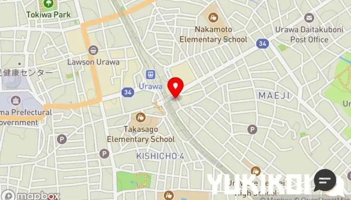 の地図 本格 中華料理 王龍 四川料理店, 中華料理店 で さいたま市