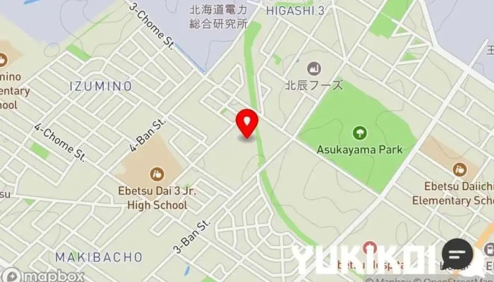 の地図 本格スパイシーカレー『マンダラ』MANDALA レストラン で 江別市