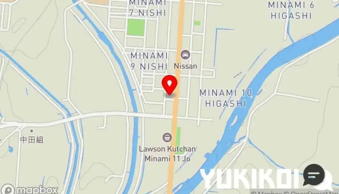 の地図 札幌らーめん 大心 ニセコ店 ラーメン屋 で 倶知安町
