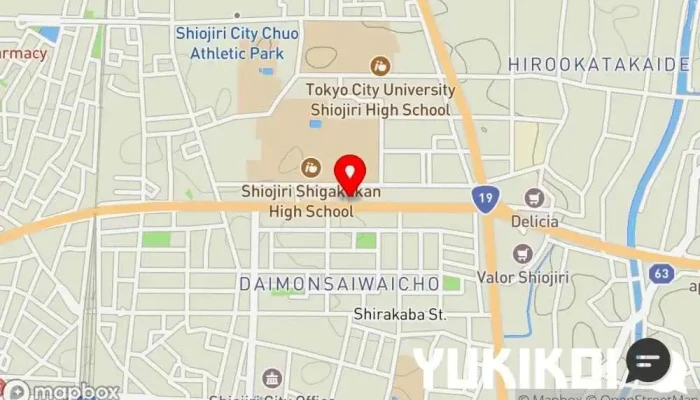 の地図 札幌麺屋 みそら ラーメン屋 で 塩尻市