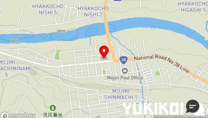 の地図 柳屋食堂 定食屋 で 赤平市