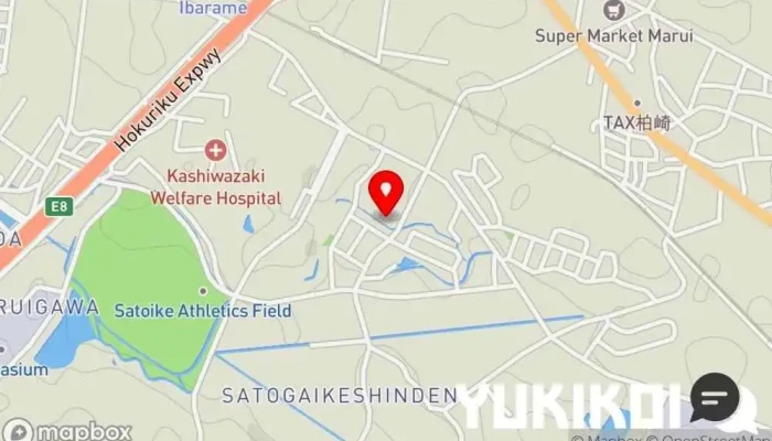 の地図 栄寿し 寿司店 で 柏崎市