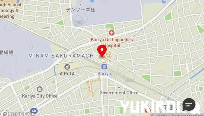 の地図 横濱魚萬 刈谷北口駅前店 居酒屋, テイクアウト, シーフード・海鮮料理店 で 刈谷市