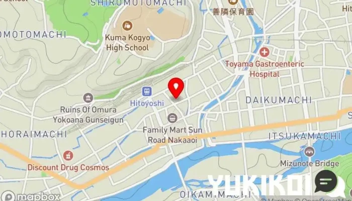の地図 正園 焼肉店, バーベキュー店 で 人吉市