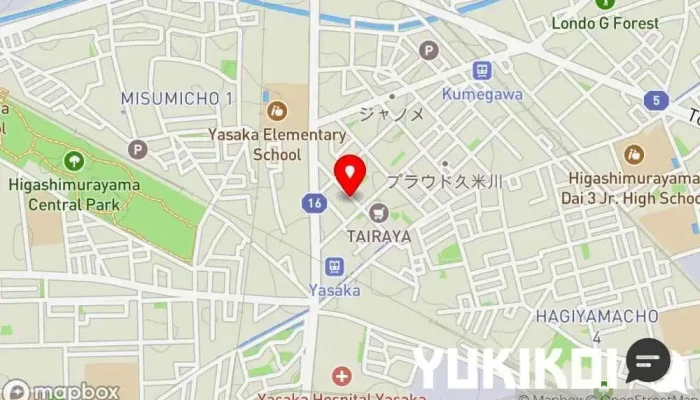 の地図 水炊きと旬の料理 波寿瑠（ぱずる） 居酒屋 で 東村山市