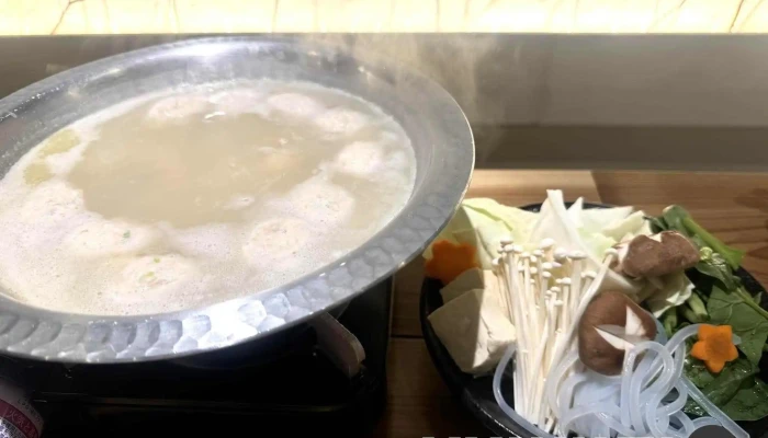 水炊き天 -  スープ - 枚方市