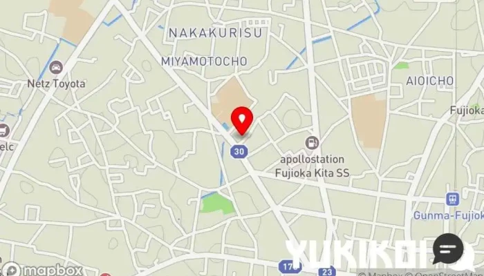 の地図 河村屋 蕎麦店 で 藤岡市