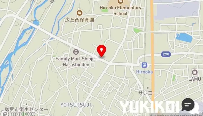 の地図 油っぽくないヘルシー中華 愛菜華 中華料理店 で 塩尻市