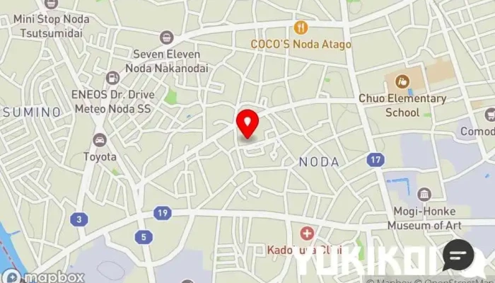 の地図 泉亭 会席・懐石料理店, 和食店 で 野田市