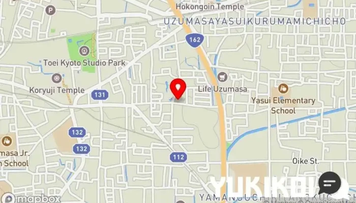 の地図 洋食のチコレ 日本式洋食レストラン で 京都市