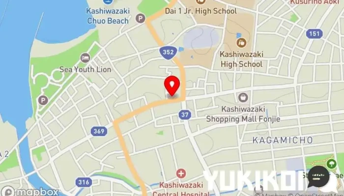 の地図 洋食のフタバ 洋食レストラン, レストラン で 柏崎市