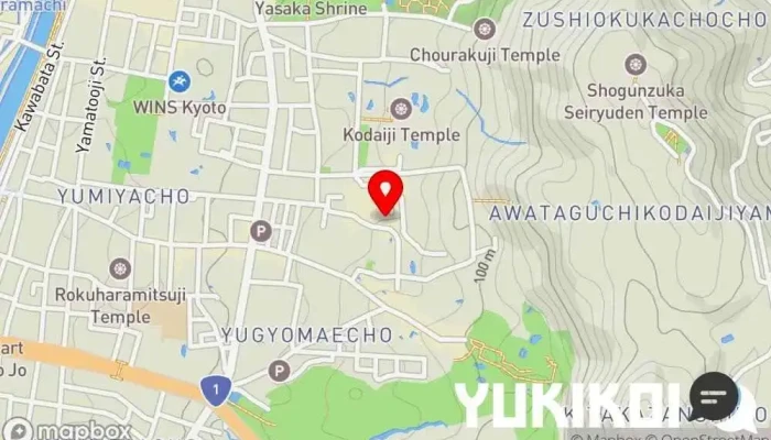 の地図 洋食の店 みしな 日本式洋食レストラン, レストラン で 京都市