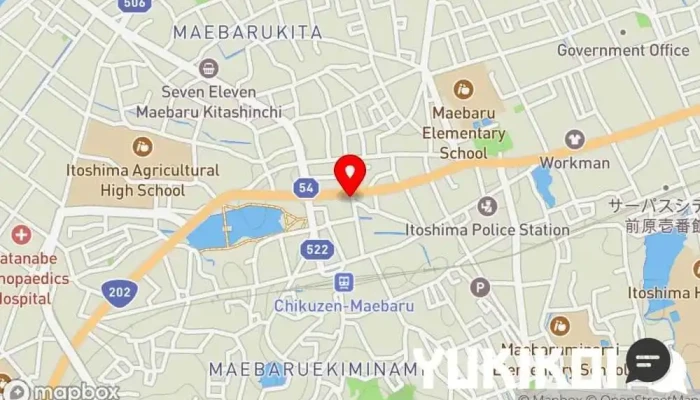 の地図 洋食やタイガー 洋食レストラン で 糸島市