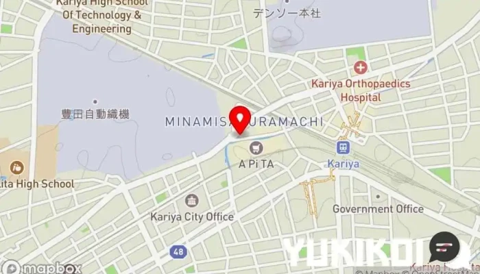 の地図 洋食ビストロ 刈谷スプーン レストラン, ビストロ, 洋食レストラン で 刈谷市