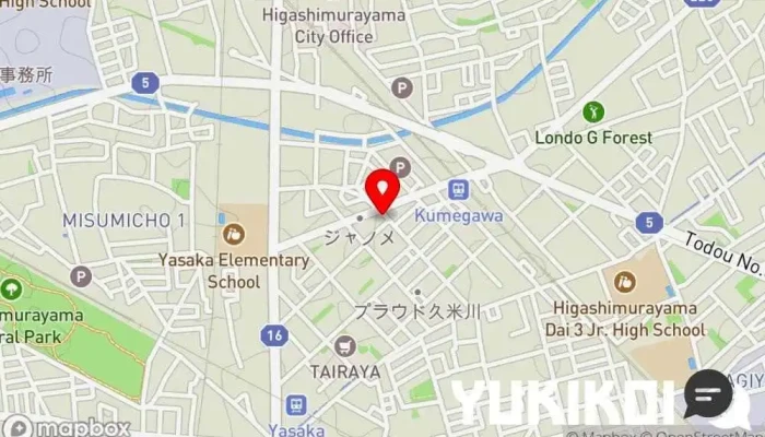の地図 洋食レストラン kitchen KEIJI 洋食レストラン, イタリア料理店 で 東村山市