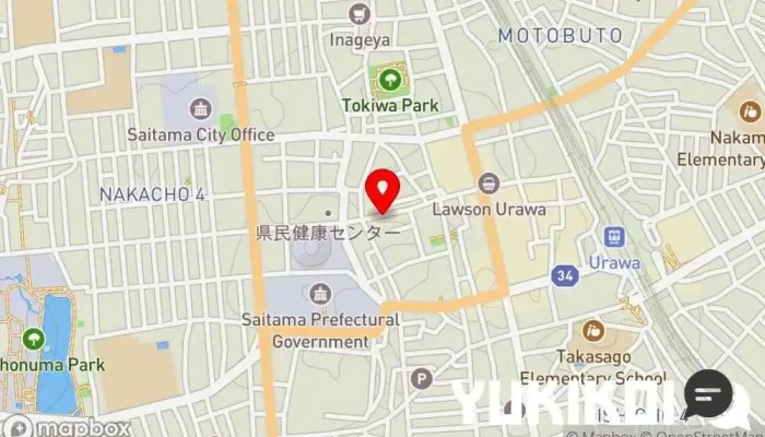 の地図 洋食屋 日本式洋食レストラン で さいたま市