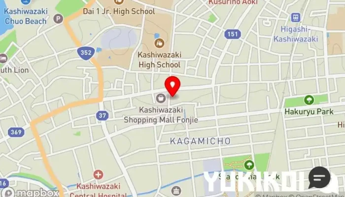 の地図 洋食楽居酒屋 BUN 居酒屋 で 柏崎市