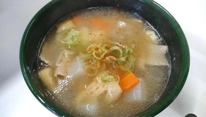 津軽屋食堂 -  チキンスープ - 函館市