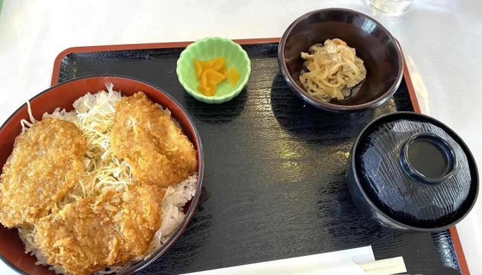 浅間牧場茶屋 -  カツ丼 - 長野原町