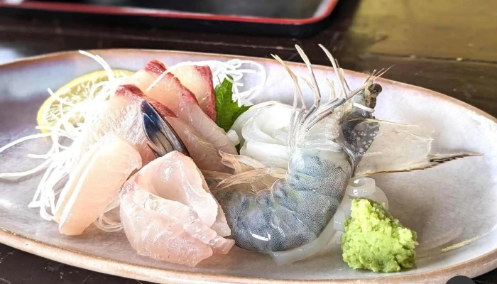 浜料理 がんがん -  刺身 - 萩市