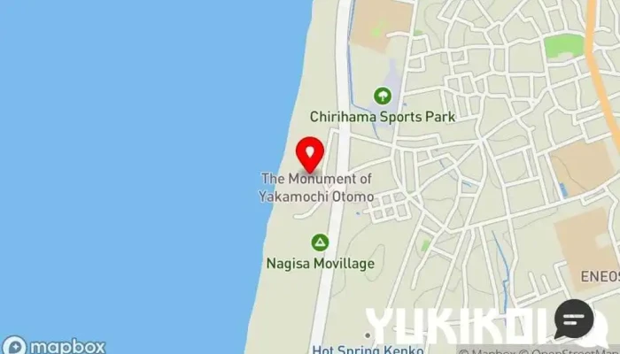 の地図 浜焼き能登風土 千里浜店 シーフード・海鮮料理店 で 羽咋市
