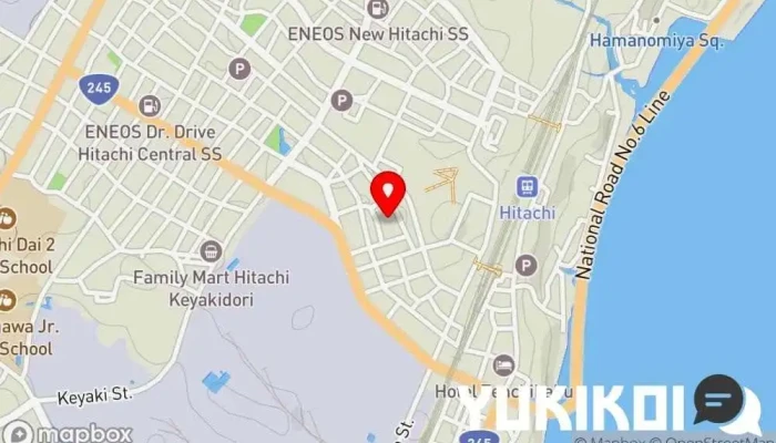 の地図 海華軒 居酒屋, 蕎麦店 で 日立市