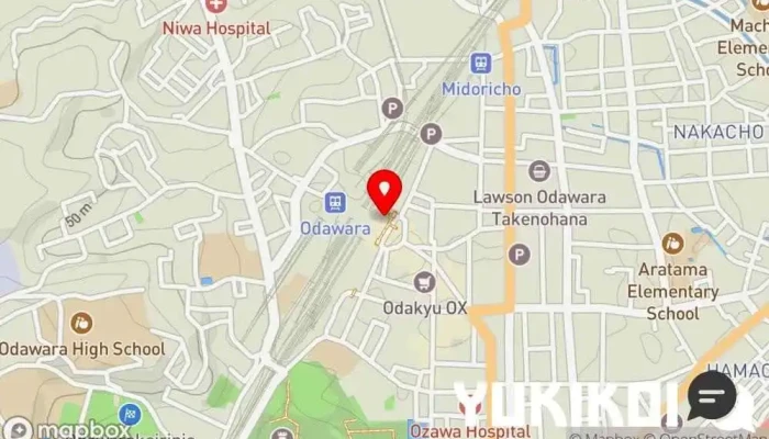 の地図 海鮮茶屋 魚國 シーフード・海鮮料理店, 和食店 で 小田原市