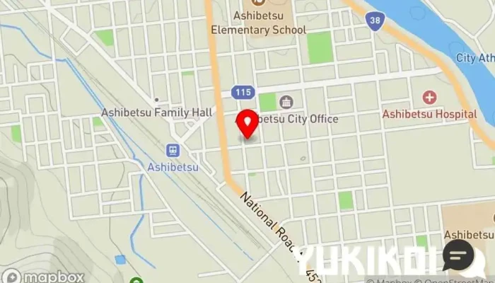 の地図 清鮨 寿司店 で 芦別市